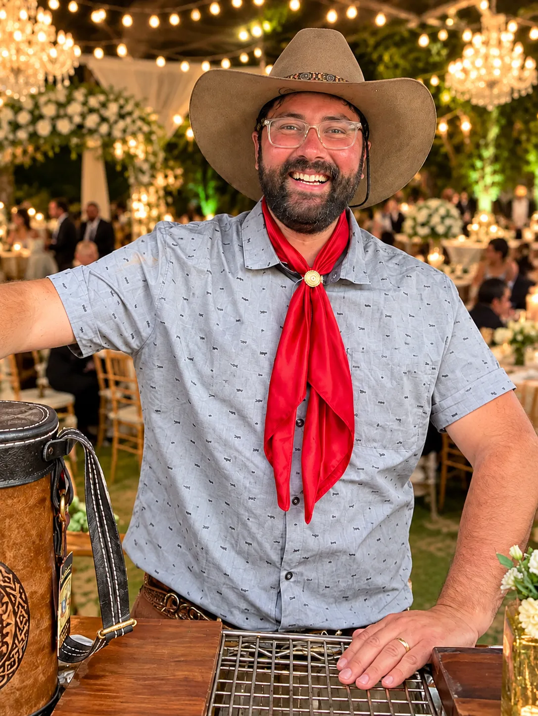 Renato Bermann, founder of Pampa's Catering